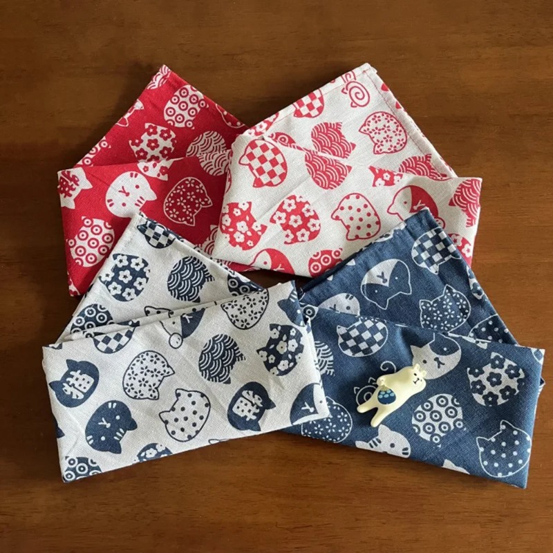 قماش فوروشيكي الياباني متعدد ا - مراجعة Furoshiki Wrap Cloth وسعره