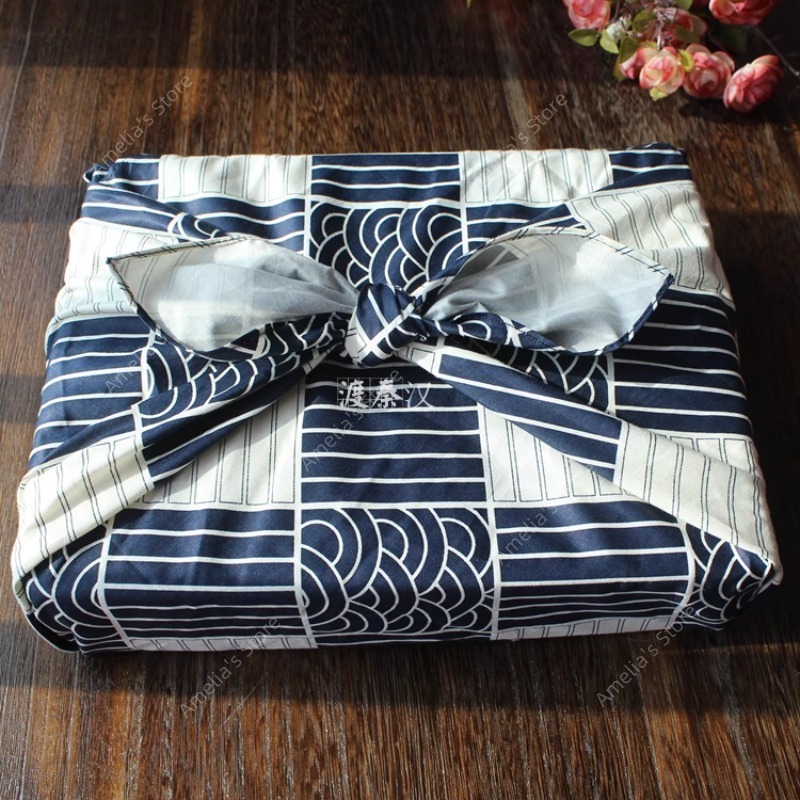 النمط الياباني Furoshiki التفا - مراجعة Furoshiki Wrap Cloth وسعره