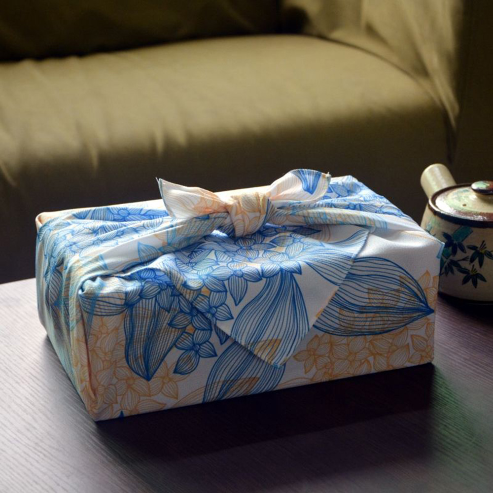 منديل ياباني فوروشيكي 70×70 سم - مراجعة Furoshiki Wrap Cloth وسعره
